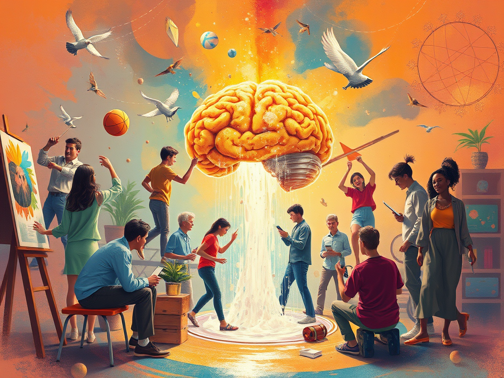 Unlocking Creative Benefits: Keep Your Brain Young – trim down and shape up
