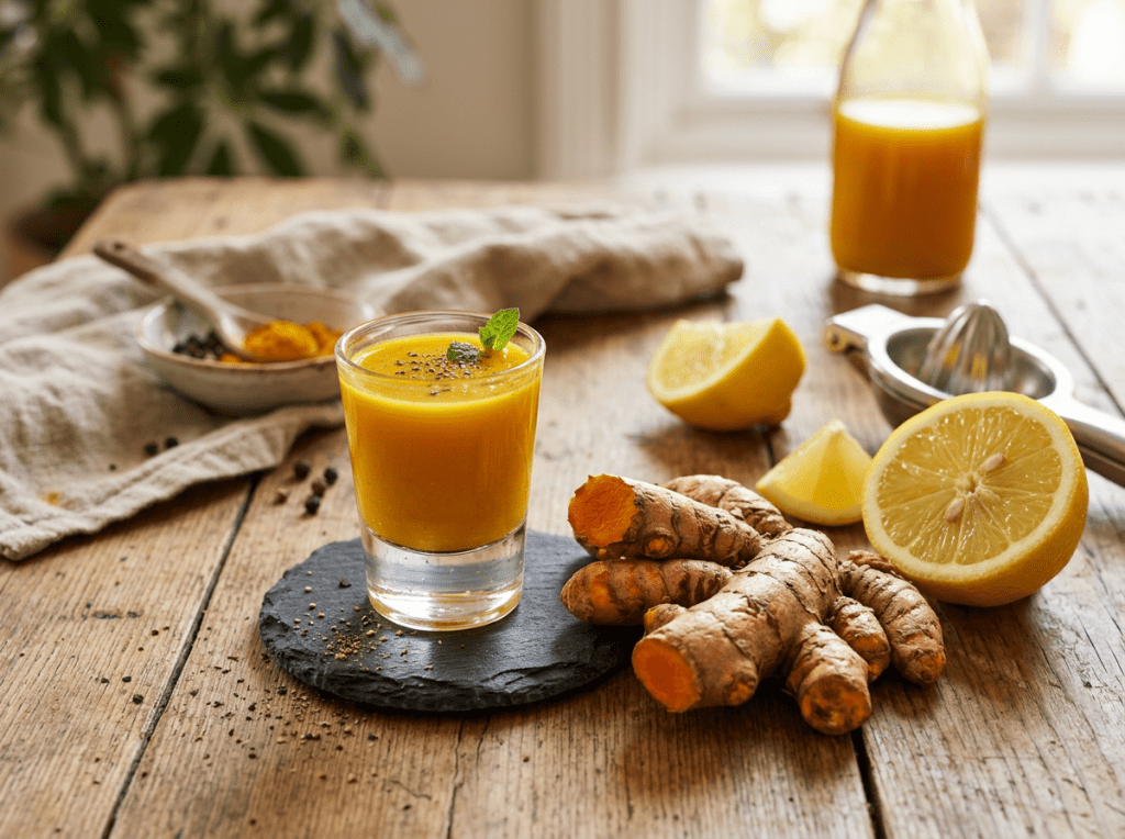 Health Benefits of Daily Turmeric&nbsp;Shots